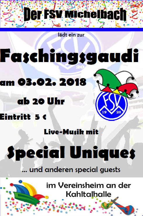 Fasching Gaudi 2018 HP